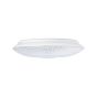 Brilliant Benoit - plafonnier - Ø 42 x 9,5 cm - 23W LED incl. - blanc