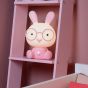 Lucide Dodo Rabbit - lampe enfant - 30 cm - 3W LED dimmable incl - rose