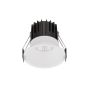 Nova Luce Luela - spot encastré - Ø 85 mm - taille d'encastrement 75 mm - 13W LED incl. - blanc - 2700K