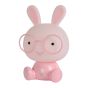 Lucide Dodo Rabbit - lampe enfant - 30 cm - 3W LED dimmable incl - rose