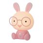 Lucide Dodo Rabbit - lampe enfant - 30 cm - 3W LED dimmable incl - rose