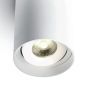 ONE Light COB Indoor Round Cylinders - spot en saillie 1L - Ø 9 x 14 cm - 10W LED incl. - blanc