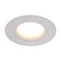 Nordlux Smart Dorado - spot encastré - éclairage intelligent - Ø 85 mm, Ø 72 mm encastré - 4,7W LED incl. - IP65 - blanc