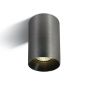 ONE Light Chill Out Cylinder GU10 - spot en saillie 1L - Ø 7,5 x 13,5 cm - gris métal