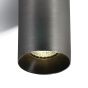 ONE Light Chill Out Cylinder GU10 - spot en saillie 1L - Ø 7,5 x 13,5 cm - gris métal