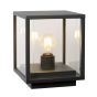 Lucide claire - lampe socle - 20 x 24,5 cm - IP54 - anthracite