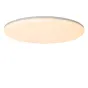 Lucide Olson - plafonnier - Ø 45 x 4,5 cm - 45W LED dimmable incl - opale et blanc