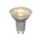 Lucide Spot LED - GU10 - 5W dimmable - 2700K - transparent