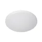 Lucide Olson - plafonnier - Ø 45 x 4,5 cm - 45W LED dimmable incl - opale et blanc