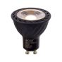 Spot LED dimmable - GU10 - 7W - 2700K - noir