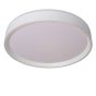 Lucide Nuria - plafonnier - Ø 40 x 7,5 cm - 24W LED incl. - 3 niveaux de gradation - blanc