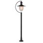 Lucide Aruba - lampe de jardin - 25 x 28,5 x 110 cm - IP44 - noir