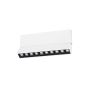 Nova Luce Pad - plafonnier - 27,5 x 4 x 12,2 cm - 15W LED incl. - blanc