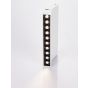 Nova Luce Pad - plafonnier - 27,5 x 4 x 12,2 cm - 15W LED incl. - blanc