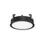 Nova Luce Perfect Profile Trimless - spot à encastrer avec télécommande (excl.) - Ø 440 mm, 420 mm encastré - 24W LED dimmable incl. - 2700K-6000K - noir