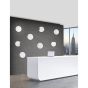 Nova Luce Anzio - applique murale - 15 x 3 x 15 cm - 6W LED incl. - blanc