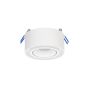 Nova Luce Brook - spot encastré - Ø 9,6 x 7,8 cm, encastré 79 mm - blanc