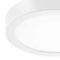 Nova Luce Surface - plafonnier - Ø 30 x 4 cm - 24W LED incl. - blanc - couleur de lumière blanche