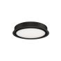 Nova Luce Perfect Profile Trimless - spot encastré - Ø 600 mm, 670 mm encastré - 40W LED dimmable incl. - 3000K - noir