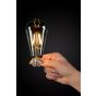 Lucide Lampe à incandescence LED classe B - Ø 6,4 x 14,6 cm - E27 - 7W dimmable - 2700K - transparent