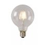 Lucide Lampe à incandescence LED classe B - Ø 8 x 12,2 cm - E27 - 7W dimmable - 2700K - transparent