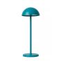 Lucide Joy - lampe de table rechargeable - Ø 12 x 32 cm - 1,5W dimmable LED incl - IP54 - turquoise