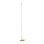 Nova Luce Raccio - lampadaire - 140 cm - 17,3W LED incl - laiton doré