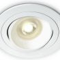 ONE Light Round Retro Range GU10 - spot encastré - Ø 82 mm, Ø 72 mm encastrable - blanc