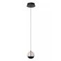 Lucide Sentubal - lampe suspendue - Ø 14 x 150 cm - 6,3W LED incl - noir