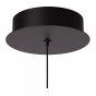 Lucide Sentubal - lampe suspendue - Ø 14 x 150 cm - 6,3W LED incl - noir