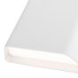 Nova Luce Benedetto - applique murale avec interrupteur - 12 x 7 x 9,5 cm - 6W LED incl. - blanc