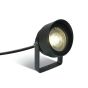 ONE Light Garden Round Spots - spot de sol sur piquet - Ø 10,3 x 12 cm - 11W LED incl. - IP65 - anthracite