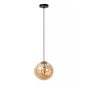 Lucide Monsaraz - lampe suspendue - Ø 25 x 161 cm - ambre