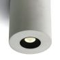 ONE Light COB Indoor Round Cylinders - plafonnier - Ø 7,5 x 11 cm - 4,5W LED incl. - béton blanc