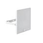 Brilliant Dryden - spot avec détecteur de mouvement - 22,5 x 17 x 29,8 cm - 50W LED incl - IP65 - blanc mat