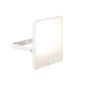 Brilliant Dryden - spot avec détecteur de mouvement - 22,5 x 17 x 29,8 cm - 50W LED incl - IP65 - blanc mat