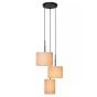 Lucide Maya - lampe suspendue 3L - Ø 46 x 177 cm - beige