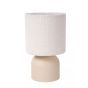 Lucide Woolly - lampe à poser - Ø 16 x 28 cm - beige