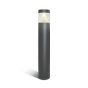 ONE Light LED Bollards Range - lampe de jardin - Ø 12 x 80 cm - 12W LED incl. - IP65 - anthracite - lumière blanche