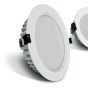 ONE Light Salle de bain Downlights - spot encastré - Ø 228 mm, Ø 210 mm encastré - 25W LED incl. - blanc - IP54 - couleur de lumière blanc chaud