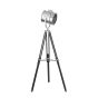 Searchlight Studio - lampadaire - 160 cm - chrome et noir