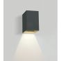 ONE Light Outdoor Wall Dark Lights - applique murale extérieure - 9 x 6,8 x 10,7 cm - 3W LED incl - IP54 - anthracite