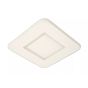 Lucide Axelle - plafonniers - 39,4 x 39,4 x 4,6 cm - 24W LED incl - 3 StepDim - blanc