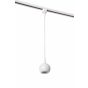 Lucide Track Favori Lampe suspendue - Ø 9 x 145 cm - Système de rail monophasé - blanc