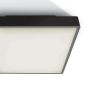 ONE Light E27 Plafo Outdoor Square - plafonnier d'extérieur - 22,1 x 22,1 x 9,3 cm - IP65 - noir