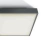 ONE Light E27 Plafo Outdoor Square - plafonnier d'extérieur - 22,1 x 22,1 x 9,3 cm - IP65 - anthracite