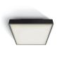 ONE Light E27 Plafo Outdoor Square - plafonnier d'extérieur - 22,1 x 22,1 x 9,3 cm - IP65 - noir