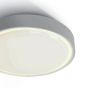 ONE Light E27 Plafo Outdoor - plafonnier d'extérieur - Ø 30 x 9,3 cm - IP65 - gris