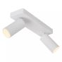 Lucide Clubs - spot en saillie - 31 x 9 x 14,9 cm - blanc