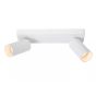 Lucide Clubs - spot en saillie - 31 x 9 x 14,9 cm - blanc